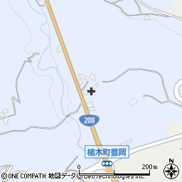 熊本県熊本市北区植木町豊岡2656周辺の地図