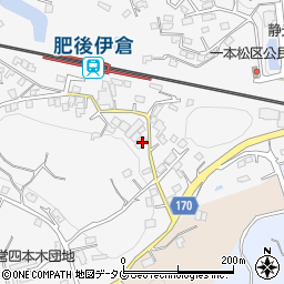 熊本県玉名市伊倉北方2451周辺の地図