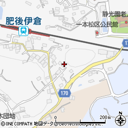 熊本県玉名市伊倉北方2432-4周辺の地図