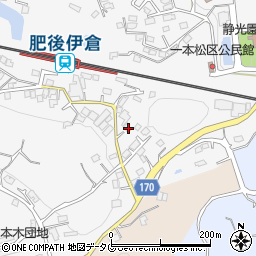 熊本県玉名市伊倉北方2449周辺の地図
