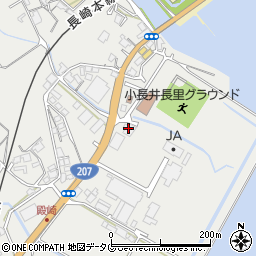 長崎県央農業協同組合　小長井支店・営農経済課周辺の地図