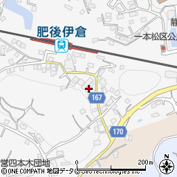 熊本県玉名市伊倉北方2453-1周辺の地図