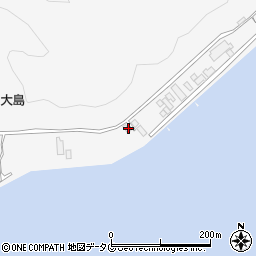 高知県宿毛市大島2-116周辺の地図