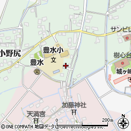 熊本県玉名市小野尻360周辺の地図