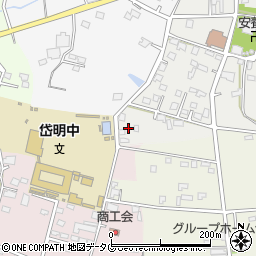 熊本県玉名市岱明町山下13周辺の地図