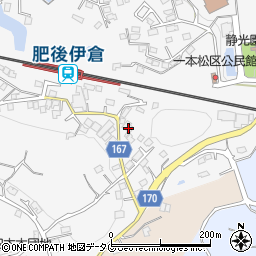 熊本県玉名市伊倉北方2452周辺の地図