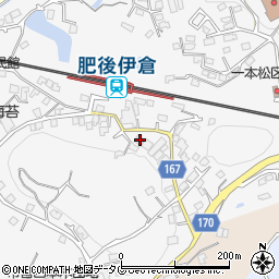 熊本県玉名市伊倉北方2455周辺の地図