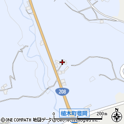 熊本県熊本市北区植木町豊岡2747周辺の地図