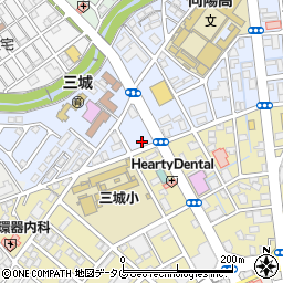 大村セントラルホテル第５駐車場周辺の地図