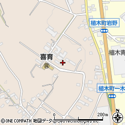 熊本県熊本市北区植木町山本885-1周辺の地図