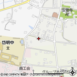 熊本県玉名市岱明町山下8周辺の地図