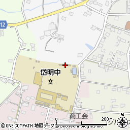 熊本県玉名市岱明町中土892周辺の地図