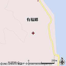 長崎県南松浦郡新上五島町有福郷274周辺の地図
