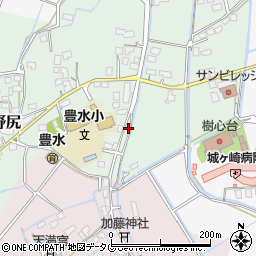 熊本県玉名市小野尻348周辺の地図