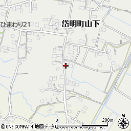 熊本県玉名市岱明町山下955周辺の地図