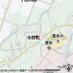 熊本県玉名市小野尻616周辺の地図