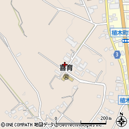 熊本県熊本市北区植木町山本43周辺の地図