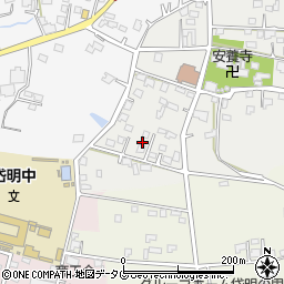 熊本県玉名市岱明町山下17周辺の地図