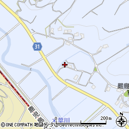 熊本県熊本市北区植木町豊岡1225周辺の地図