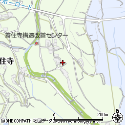 長崎県諫早市高来町善住寺457周辺の地図