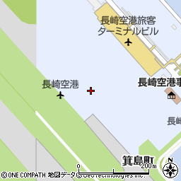 長崎県大村市箕島町周辺の地図