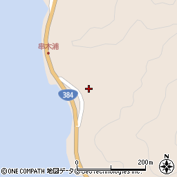 長崎県南松浦郡新上五島町荒川郷6周辺の地図