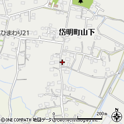 熊本県玉名市岱明町山下960周辺の地図