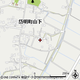 熊本県玉名市岱明町山下325周辺の地図