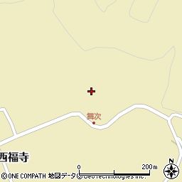 大分県竹田市荻町西福寺5761周辺の地図