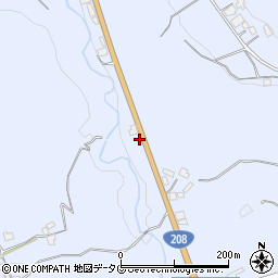 熊本県熊本市北区植木町豊岡2761周辺の地図
