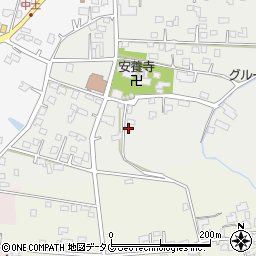 熊本県玉名市岱明町山下1074周辺の地図