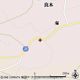 熊本県菊池郡大津町真木436周辺の地図