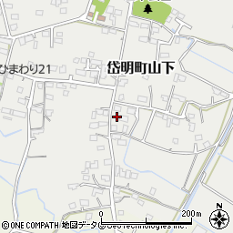 熊本県玉名市岱明町山下965周辺の地図