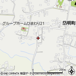 熊本県玉名市岱明町山下992周辺の地図