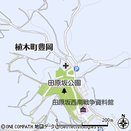 熊本県熊本市北区植木町豊岡1012周辺の地図