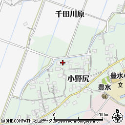 熊本県玉名市小野尻678周辺の地図
