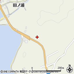 高知県宿毛市小筑紫町田ノ浦485周辺の地図