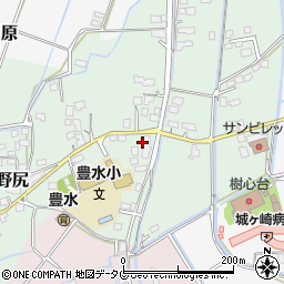 熊本県玉名市小野尻337周辺の地図