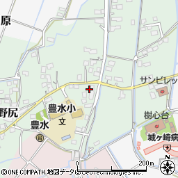 熊本県玉名市小野尻337周辺の地図