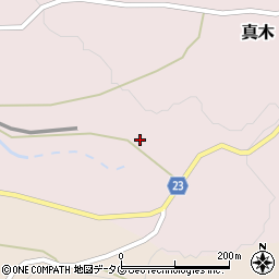 熊本県菊池郡大津町真木410周辺の地図