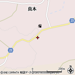 熊本県菊池郡大津町真木304周辺の地図