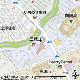 長崎県大村市西三城町124-1周辺の地図