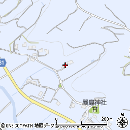 熊本県熊本市北区植木町豊岡1101周辺の地図