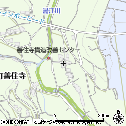 長崎県諫早市高来町善住寺454周辺の地図
