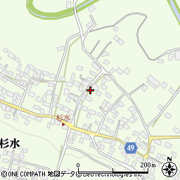 熊本県菊池郡大津町杉水2550周辺の地図