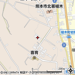 熊本県熊本市北区植木町山本873周辺の地図