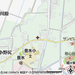 熊本県玉名市小野尻328周辺の地図