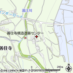 長崎県諫早市高来町善住寺462周辺の地図