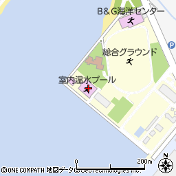 熊本県玉名郡長洲町姫ケ浦1周辺の地図
