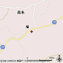 熊本県菊池郡大津町真木302周辺の地図